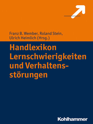 cover image of Handlexikon Lernschwierigkeiten und Verhaltensstörungen